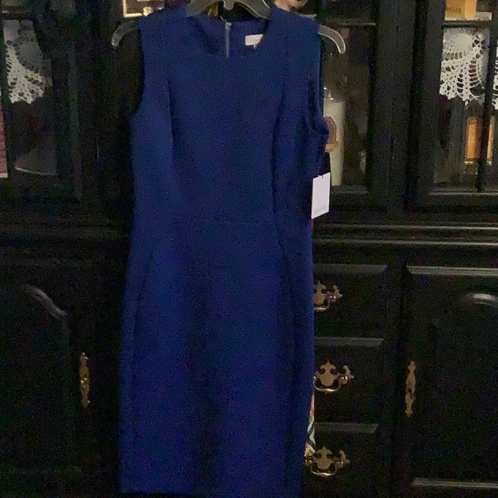 Bran new CK  royal blue dress